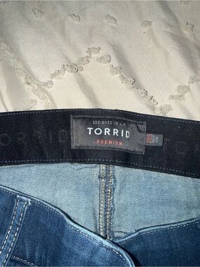 torrid Light Blue High-Rise Jeans Jeggings